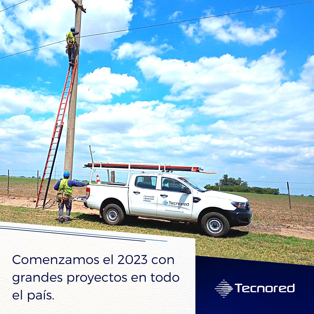 Tecnored comenzó con las obras de instalación de enlaces ópticos que beneficiará a 17 localidades cordobesas