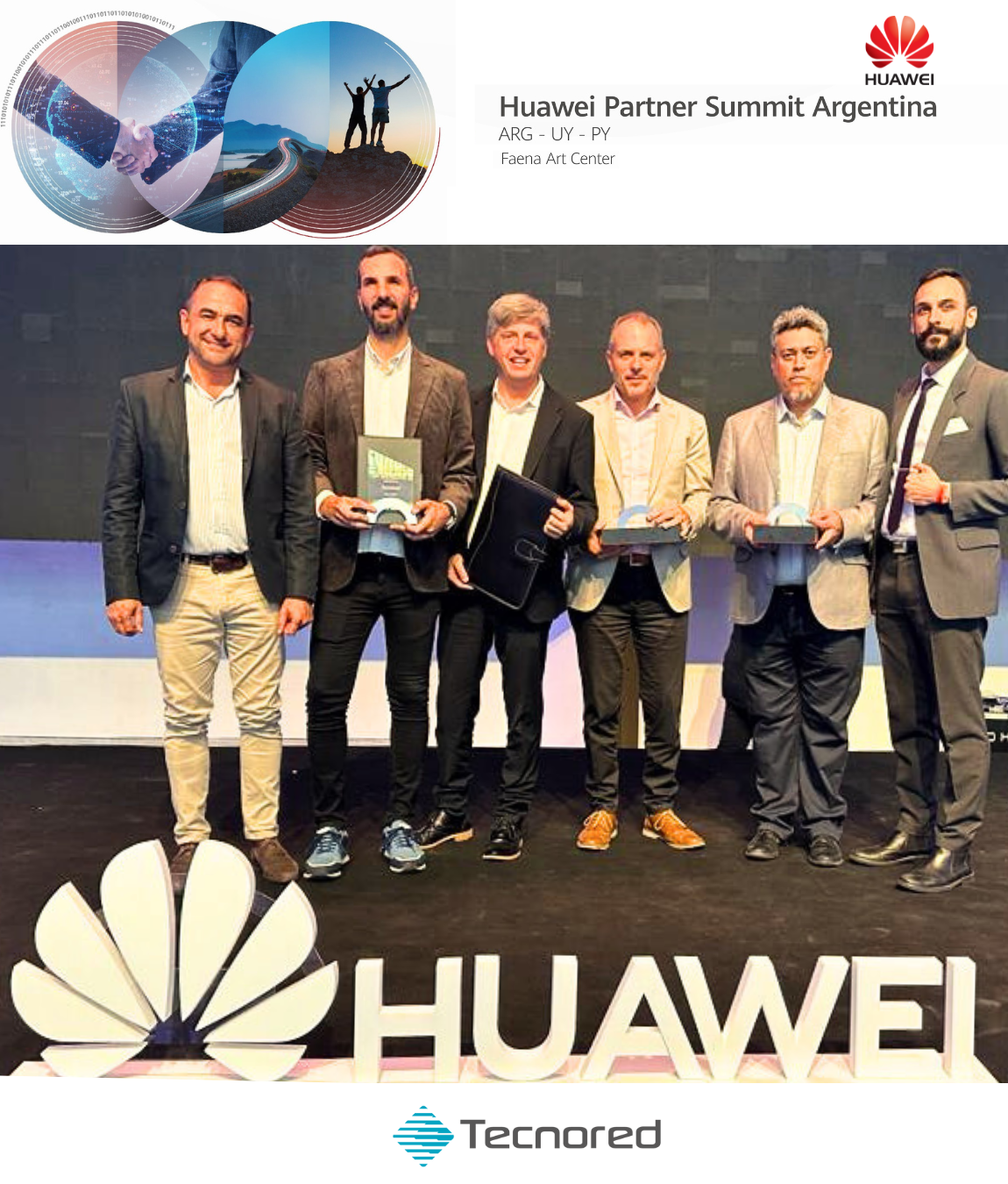 Tecnored fue premiada por Huawei